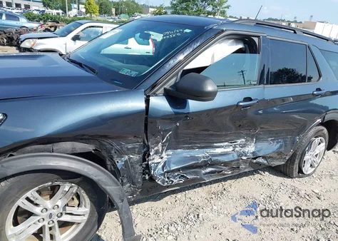 2022 Ford Explorer Xlt z USA, uszkodzony, nr VIN 1FMSK8DH9NGA22459